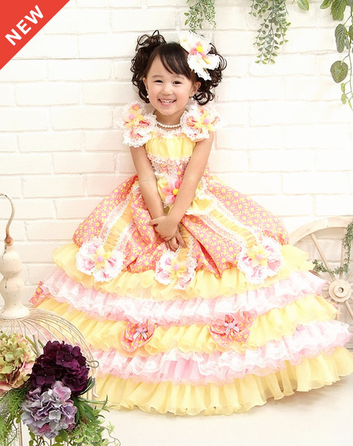 メゾピアノ 日本製ドレス 3歳 4歳 七五三撮影-