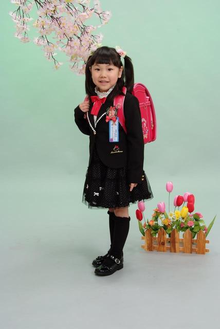 ここなちゃん 小学校入学記念撮影 秋田市 スタジオマリオ広面店 秋田 広面店 秋田県 七五三 お宮参りの記念写真ならスタジオマリオ