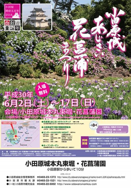 スタジオマリオ小田原富水店 夏の小田原城 あじさい花菖蒲まつりへ 小田原 富水店 神奈川県 七五三 お宮参りの記念写真ならスタジオマリオ