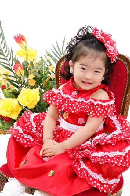 あいちゃんの赤ちゃんモデル ｽﾀｼﾞｵマリオ金沢 浅野本町店 金沢 浅野本町店 石川県 七五三 お宮参りの記念写真ならスタジオマリオ