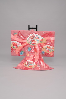 女児産着・赤しぼり.JPG