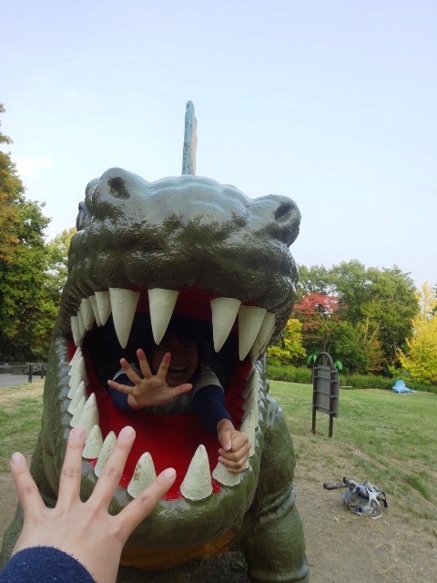 秋のお出掛け 茶臼山恐竜公園 スタジオマリオ長野 高田店 長野 高田店 長野県 七五三 お宮参りの記念写真ならスタジオマリオ 秋のお出掛け 茶臼山恐竜公園 スタジオマリオ長野 高田店 長野 高田店 長野県 七五三 お宮参りの記念写真ならスタジオマリオ