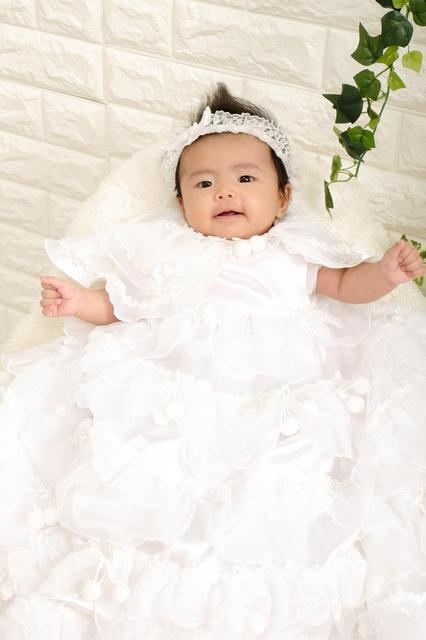 スタジオマリオ護符加納店 お宮参り記念あいひちゃん 岐阜 加納店 岐阜県 七五三 お宮参りの記念写真ならスタジオマリオ