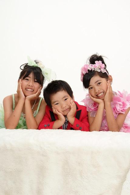 七五三撮影なおきくんあゆなちゃんゆいなちゃんスタジオマリオ可児店 可児店 岐阜県 七五三 お宮参りの記念写真ならスタジオマリオ