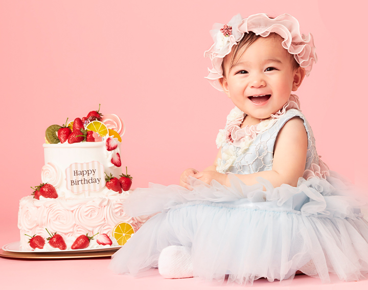 お誕生日 満1歳のお祝い 毎年の成長記録に