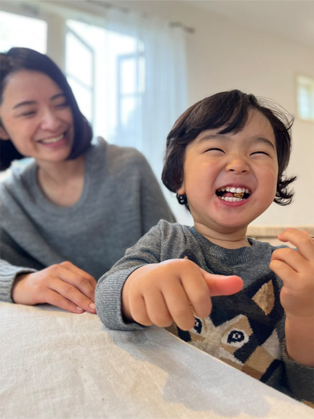 ママと子どもを情緒豊かに撮る