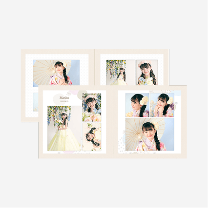 デザイン写真2面 (6カット) 2冊