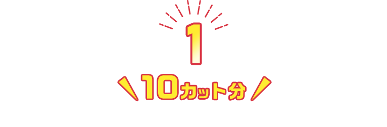 ①10カット分転送データ+フォトディスク