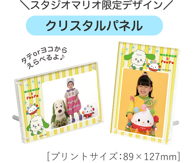 スタジオマリオ限定デザインクリスタルパネル