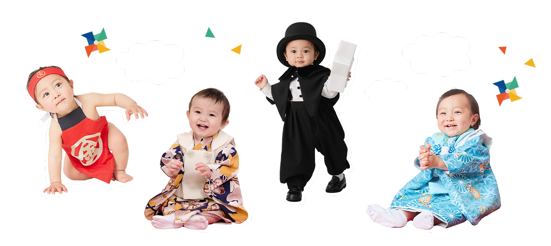 多彩な衣装から選べる！ お好きな衣装1着