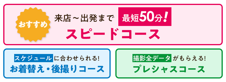 七五三当日パック