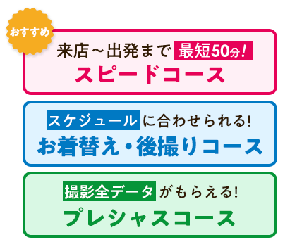 七五三当日パック