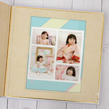 ふやせるアルバム用デザイン写真(2面)2