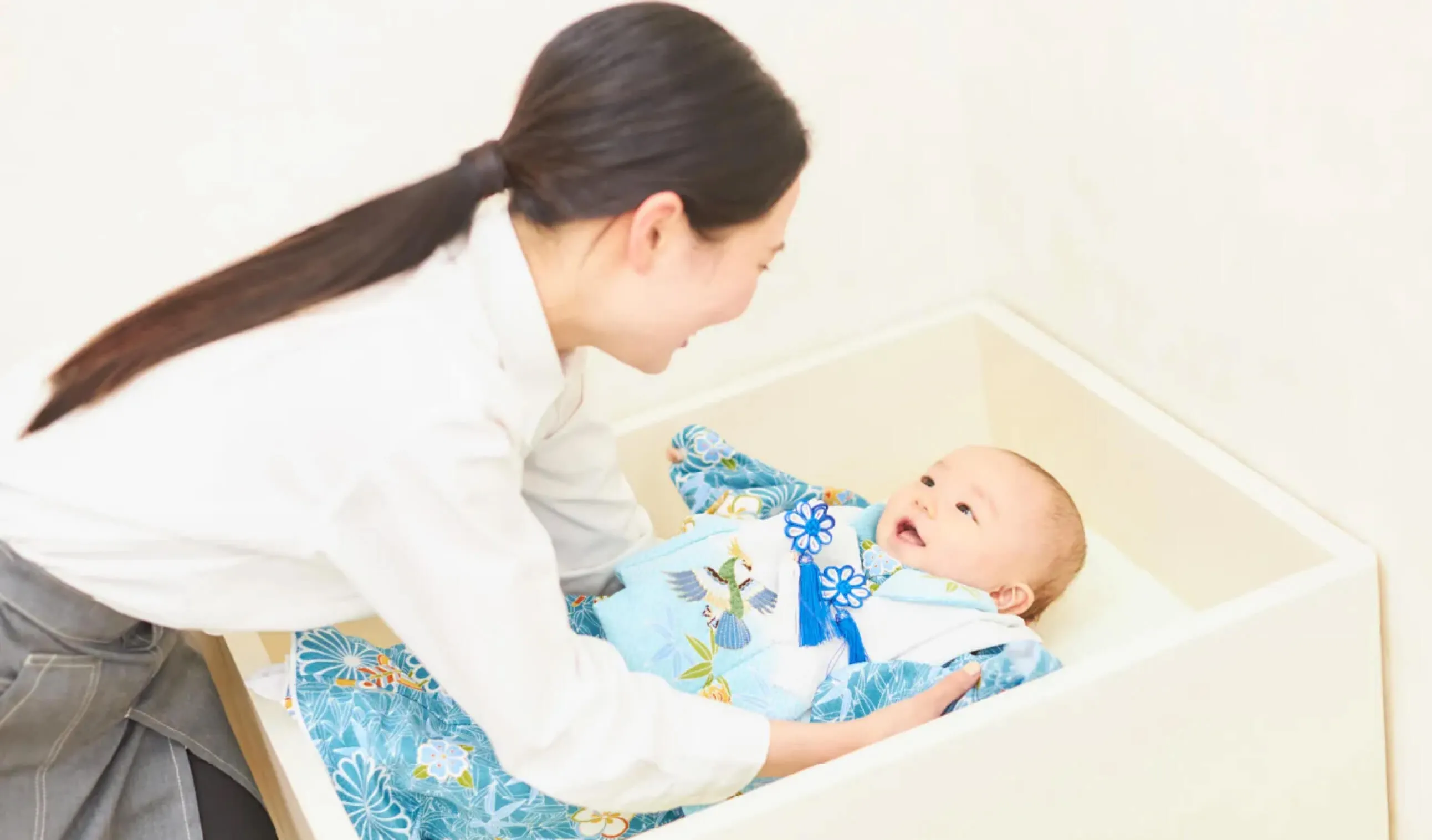 赤ちゃんの撮影